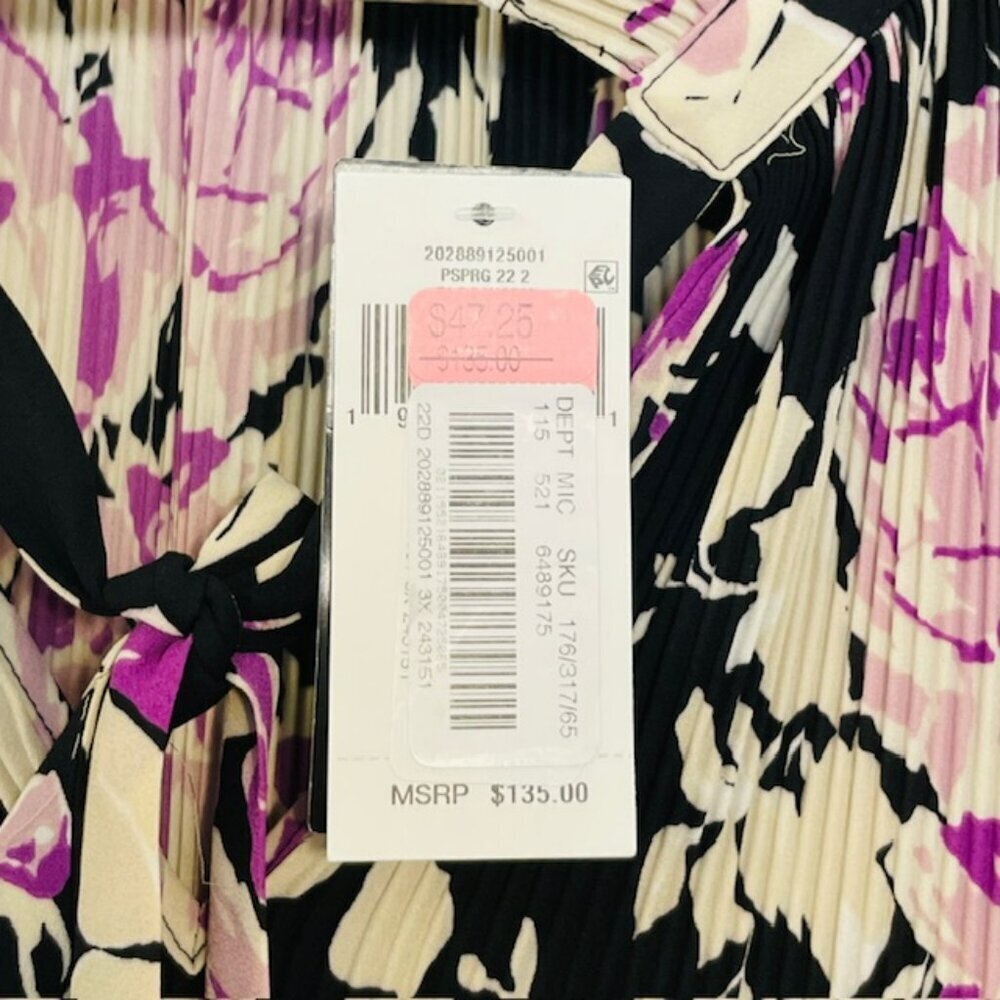 Lauren Ralph Lauren Floral Ruffled Flutter Sleeve Corpcore Blouse Plus NWT 3X - Picture 6 of 10